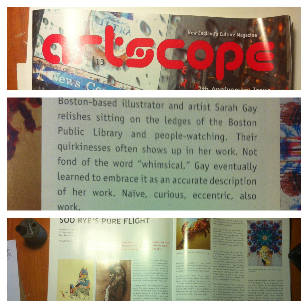 Featured in Artscope Magazine!